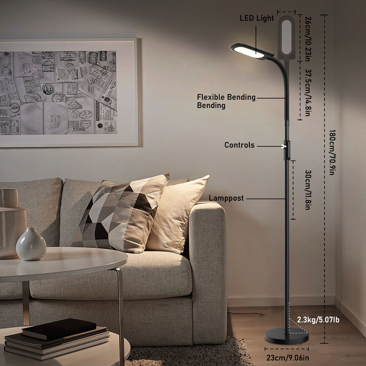 HCP073 沙发落地灯
